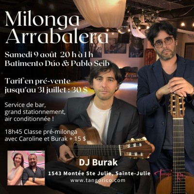 Milonga Arrabalera Batimento Dúo